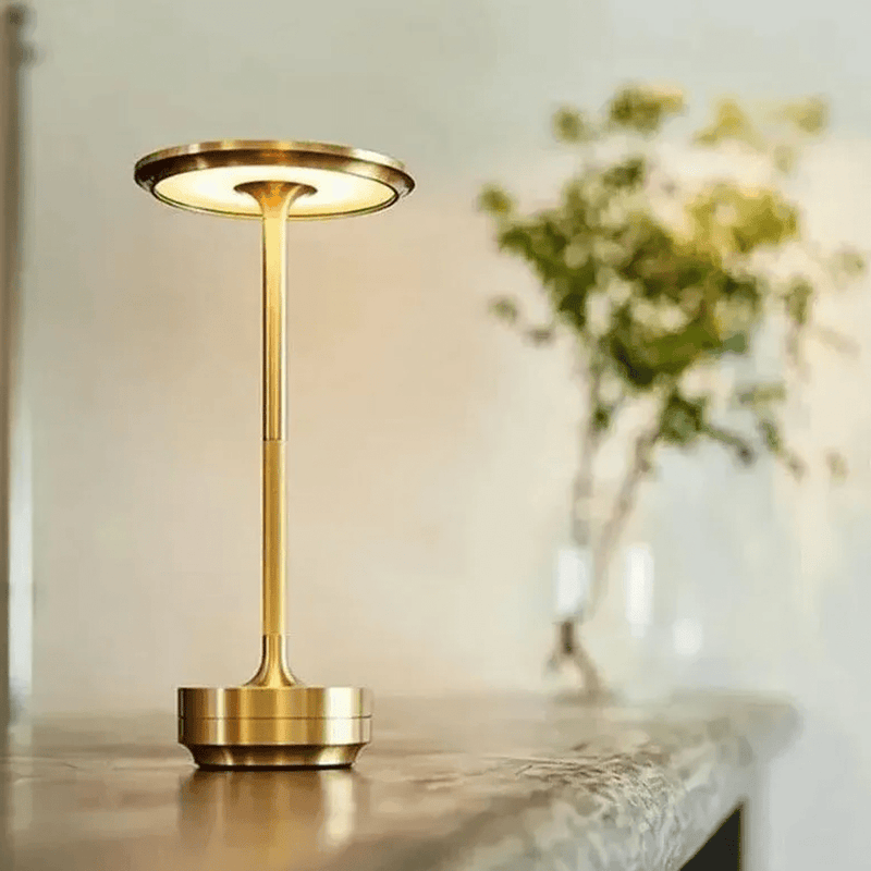 Rechargeable Wireless Table Lamp With Dimmable Touch Control