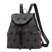 Reflective Colour Changing Geometric Backpack For Women