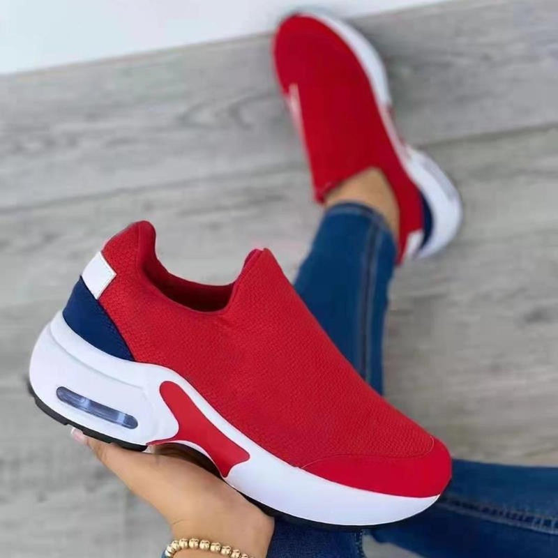 Reinforced Sole Sneakers With Cushioned Insole