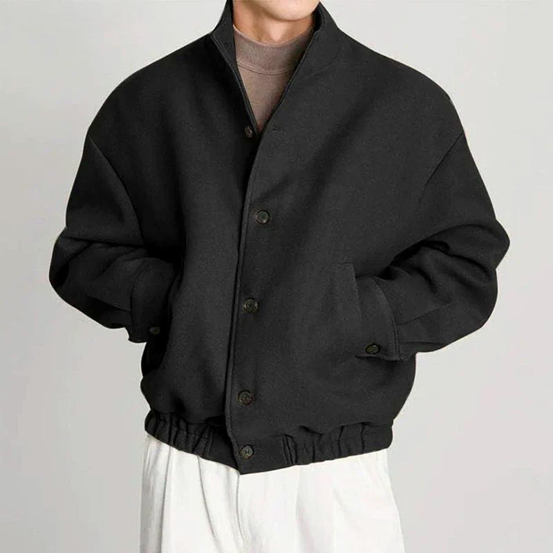 Relaxed Fit Soft Fabric Jacket