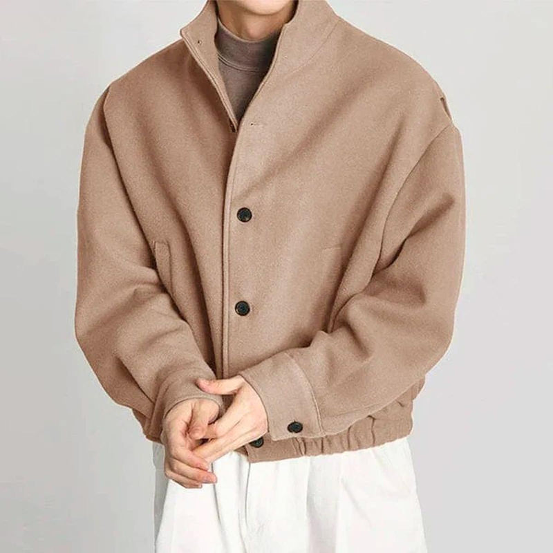 Relaxed Fit Soft Fabric Jacket