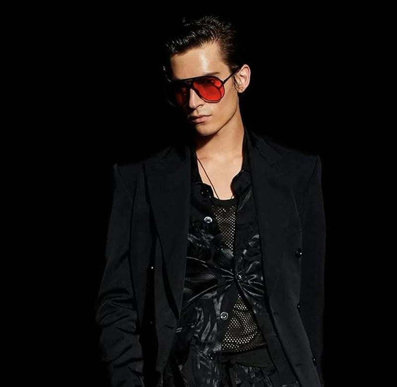 Retro Oversized Aviator Sunglasses With UV400 Protection