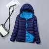 Dark blue and sea blue