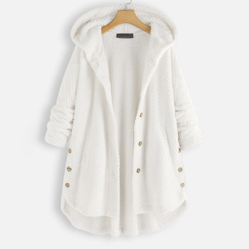 Reversible Fleece Hoodie Jacket For Women - Stylish And Warm Winter Wear