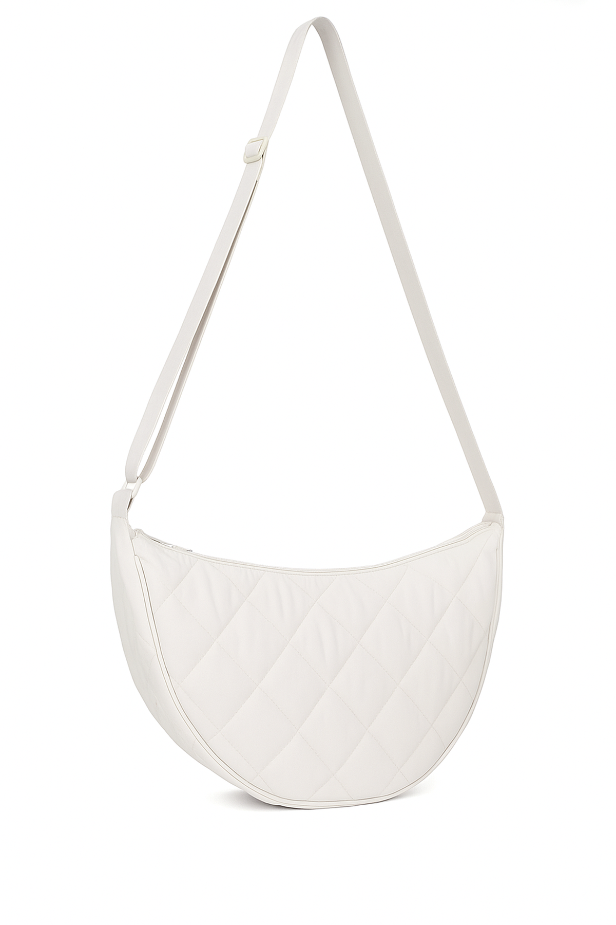 Round Shoulder Quilted Bag