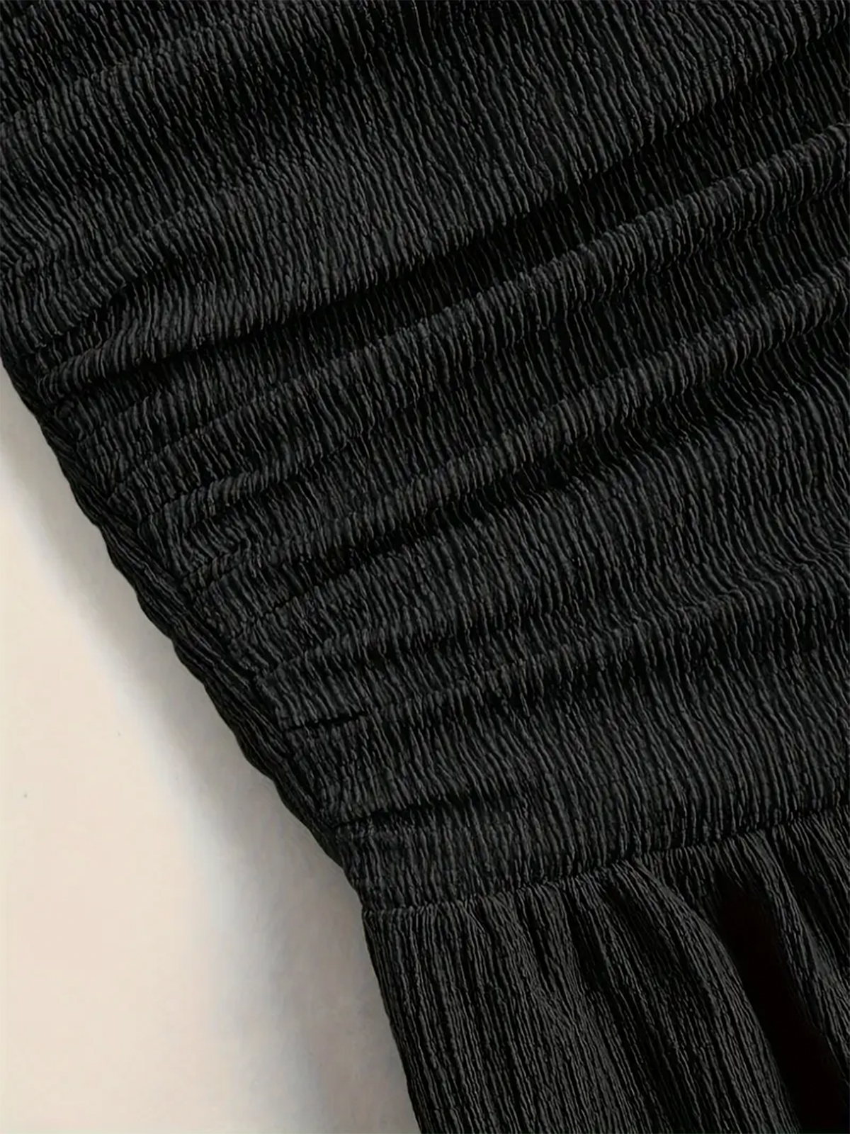 Ruched Strapless Wide Leg Jumpsuit