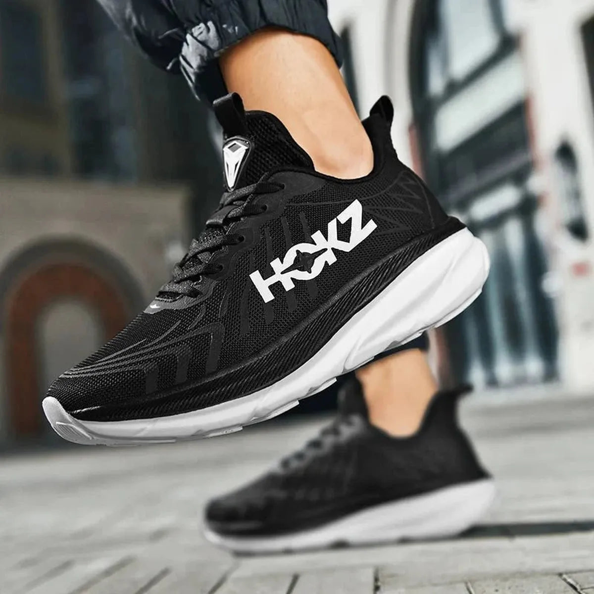 Running Shoes with Lightweight Cushioning and Stability