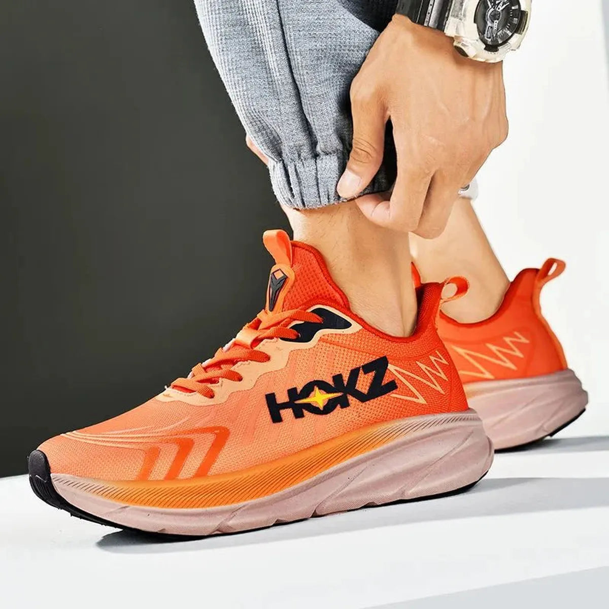 Running Shoes with Lightweight Cushioning and Stability