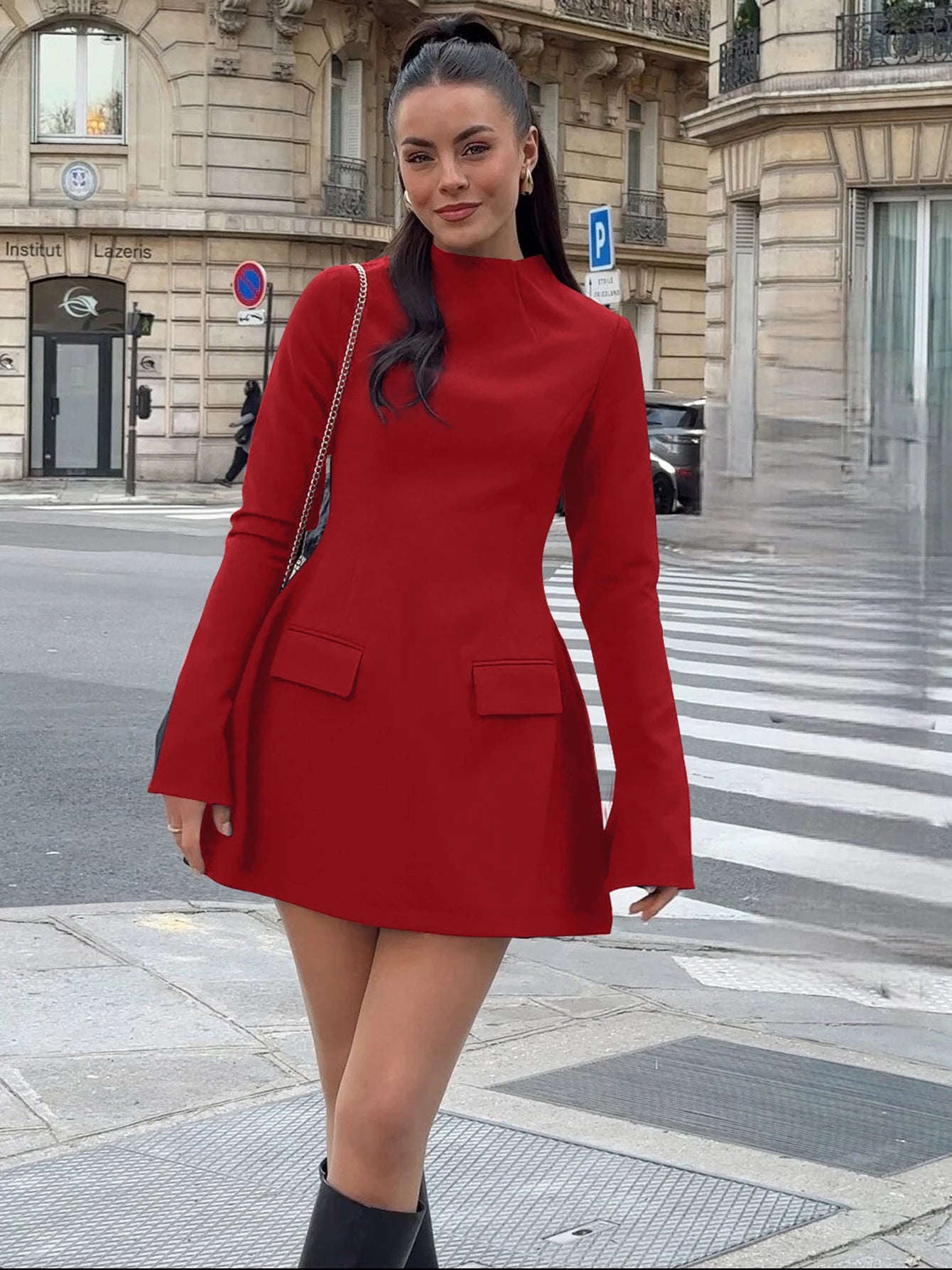 A-Line Mini Dress