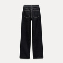 Faux Denim Long Pants Co-Ord Set