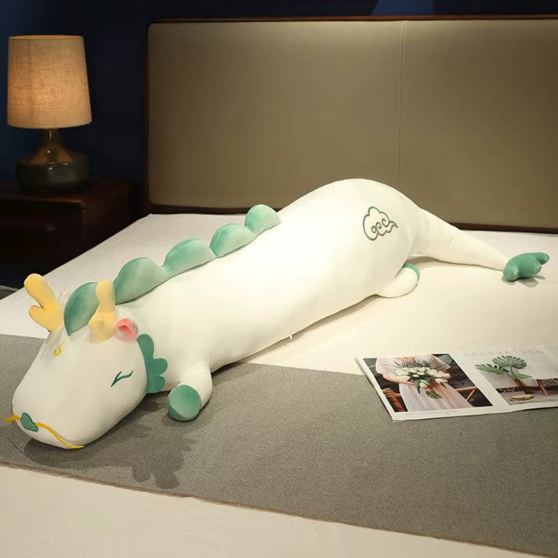 Plush Dragon Body Pillow For Comfort And Cuddling