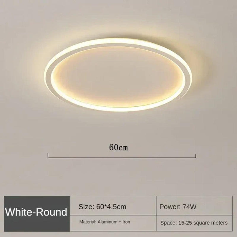 Scandinavian Round LED Ceiling Light