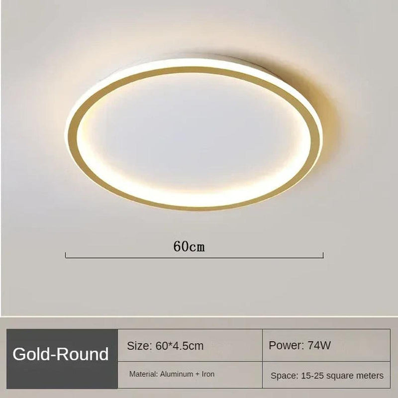 Scandinavian Round LED Ceiling Light