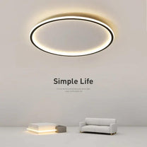 Scandinavian Round LED Ceiling Light