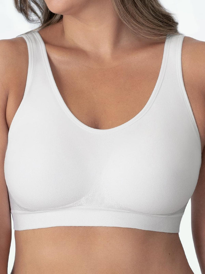 Seamless Comfort Bra With Adjustable Straps