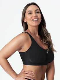 Seamless Comfort Bra With Adjustable Straps