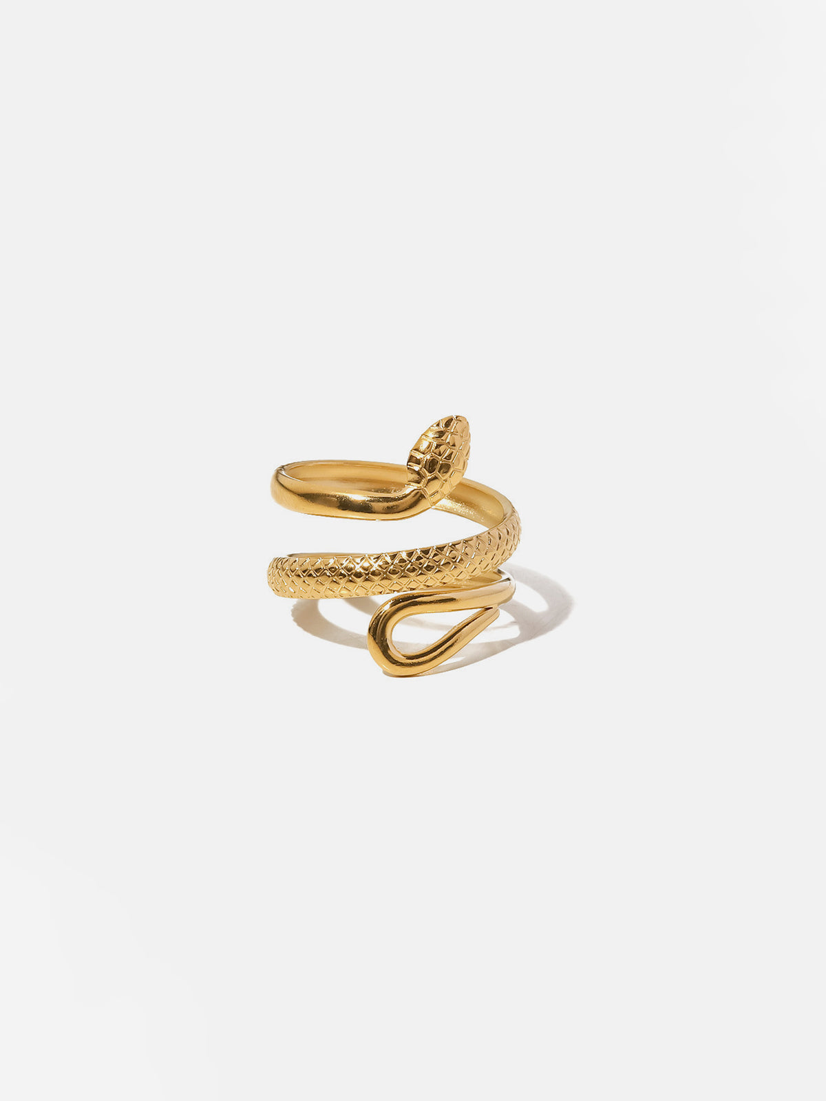 Serpent Gold Ring