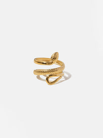 Serpent Gold Ring