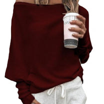 Sexy Off-Shoulder Sweater for Women