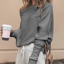 Sexy Off-Shoulder Sweater for Women