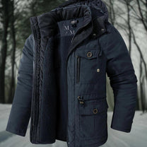 Sherpa Lined Utility Parka Jacket
