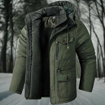 Sherpa Lined Utility Parka Jacket