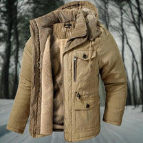Sherpa Lined Utility Parka Jacket