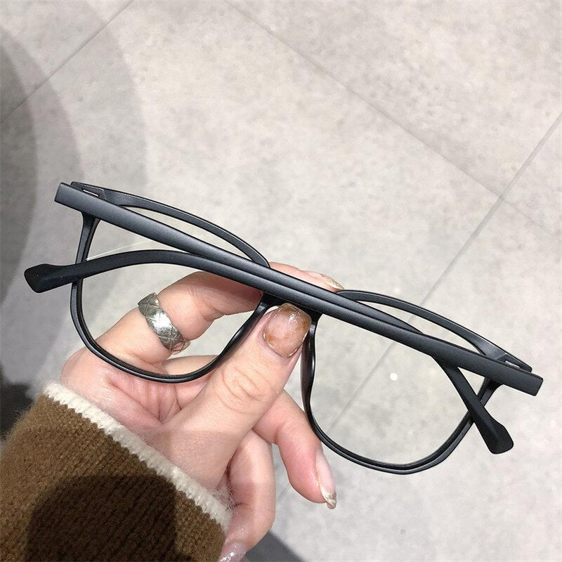 Flat Mirror Glasses with Blue Light Protection