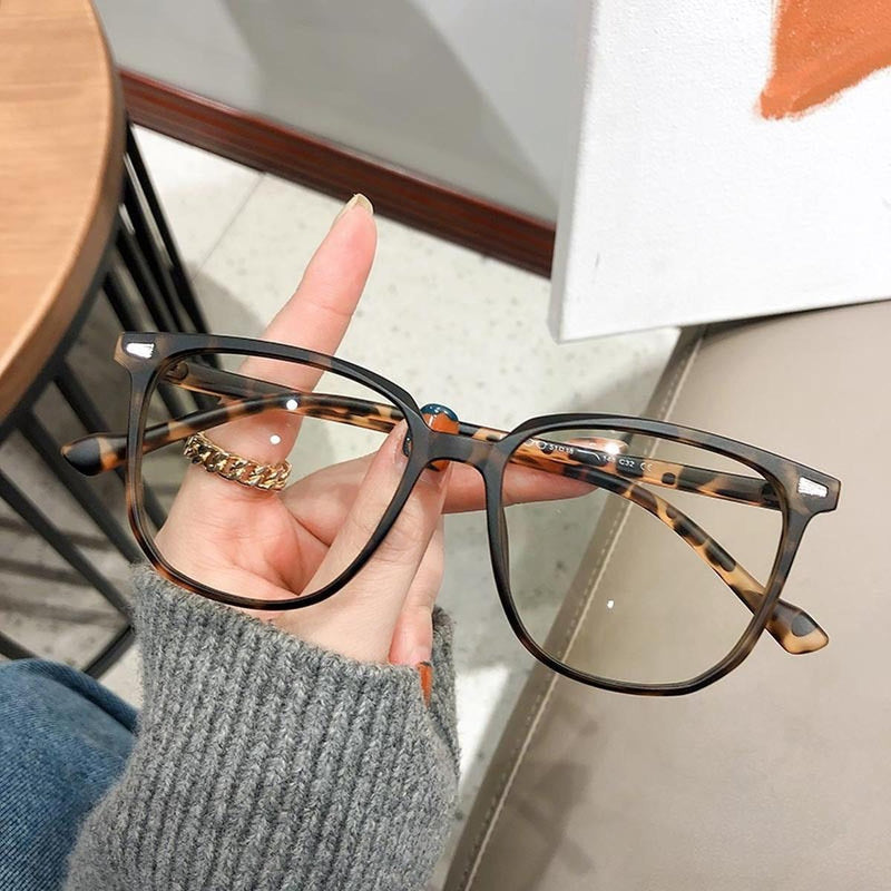 Flat Mirror Glasses with Blue Light Protection