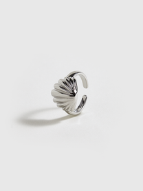 Silver Plated Shell Ring
