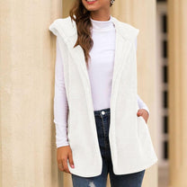 Sleeveless Spring Fleece Jacket