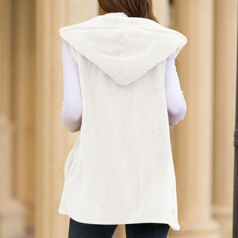 Sleeveless Spring Fleece Jacket