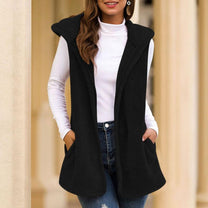 Sleeveless Spring Fleece Jacket
