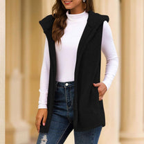Sleeveless Spring Fleece Jacket