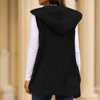 Sleeveless Spring Fleece Jacket