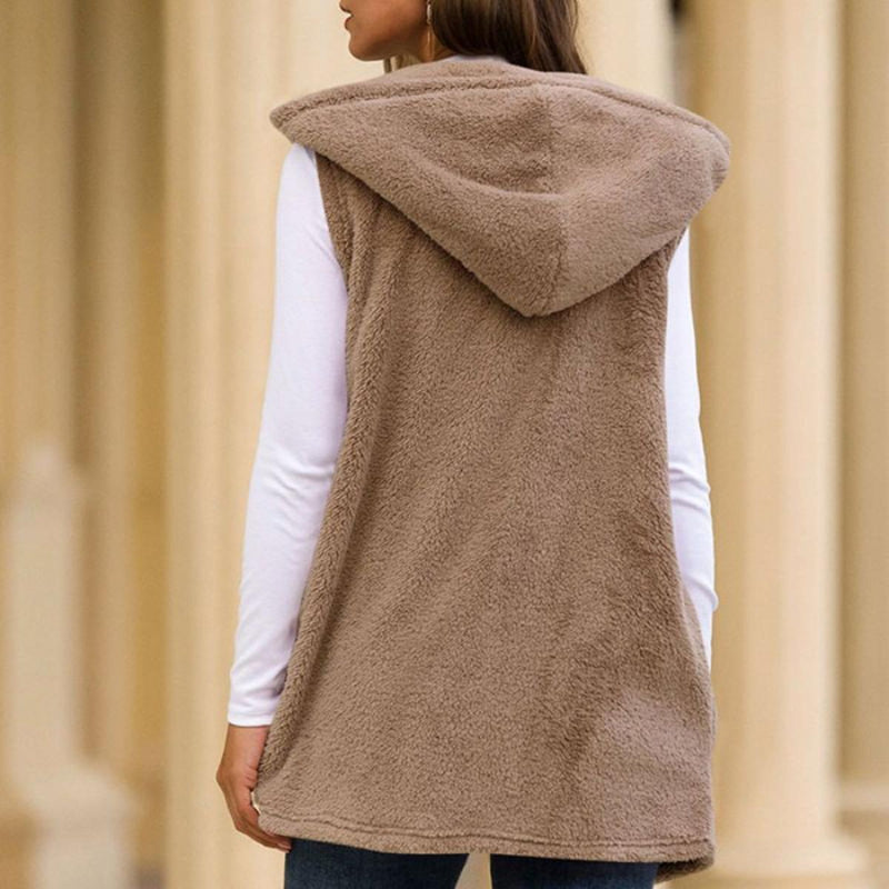 Sleeveless Spring Fleece Jacket
