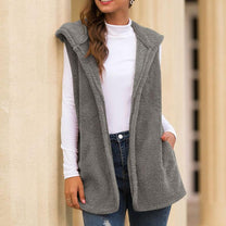 Sleeveless Spring Fleece Jacket
