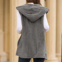 Sleeveless Spring Fleece Jacket