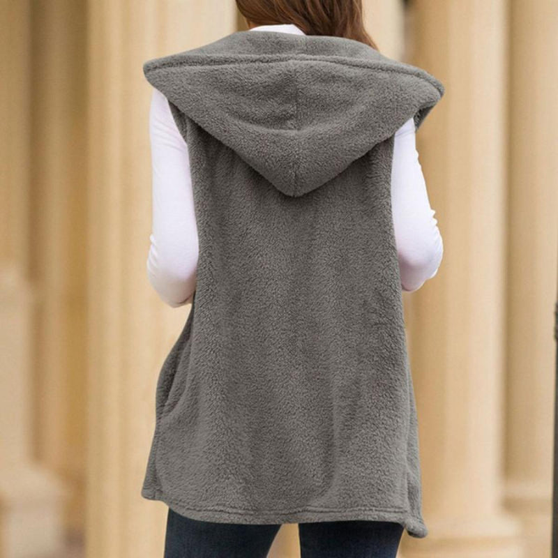 Sleeveless Spring Fleece Jacket