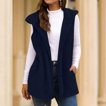 Sleeveless Spring Fleece Jacket