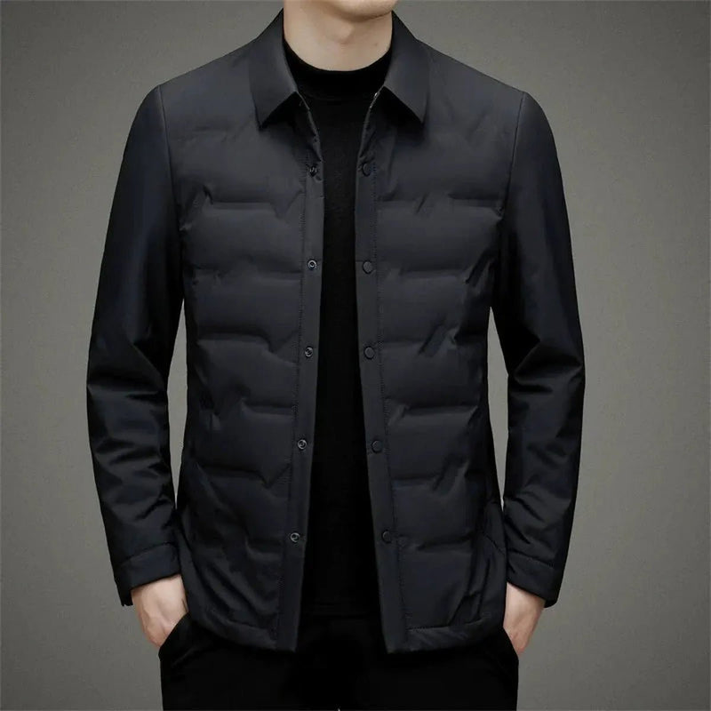 Slim Fit Lightweight Down Jacket For Men