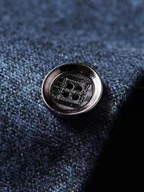 Slim-Fit Men&#39;s Blazer With Two-Button Closure And Lapel Collar