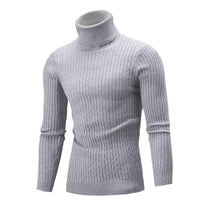 Slim Fit Wool Cable Knit Sweater