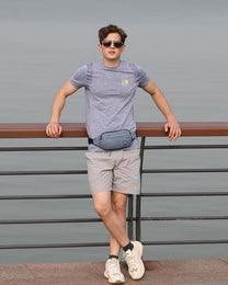 Slim Waterproof Waist Pack With Adjustable Belt And Headphone Port - Buy One Get One Free