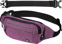 Slim Waterproof Waist Pack With Adjustable Belt And Headphone Port - Buy One Get One Free