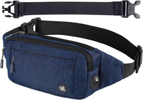 Slim Waterproof Waist Pack With Adjustable Belt And Headphone Port - Buy One Get One Free