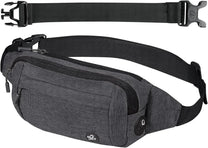 Slim Waterproof Waist Pack With Adjustable Belt And Headphone Port - Buy One Get One Free