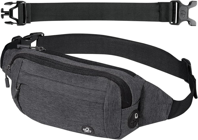 Slim Waterproof Waist Pack With Adjustable Belt And Headphone Port - Buy One Get One Free