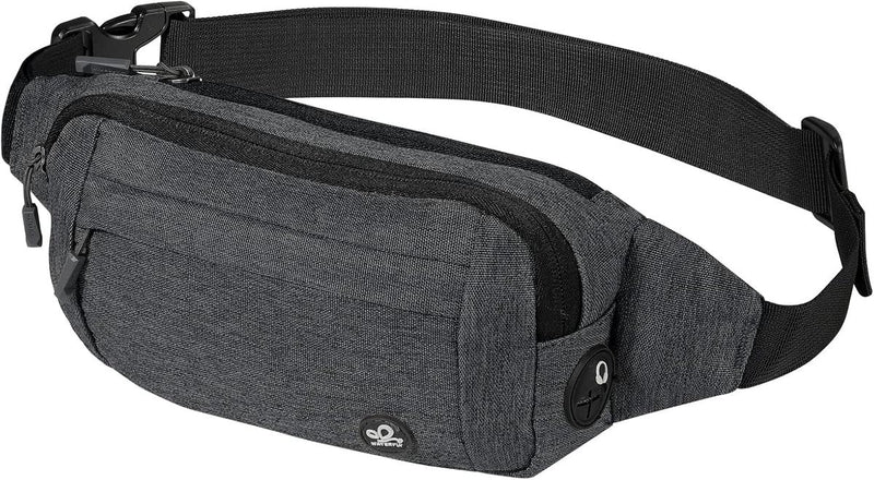 Slim Waterproof Waist Pack With Adjustable Belt And Headphone Port - Buy One Get One Free