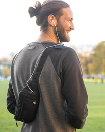 Slim Waterproof Waist Pack With Adjustable Belt And Headphone Port - Buy One Get One Free